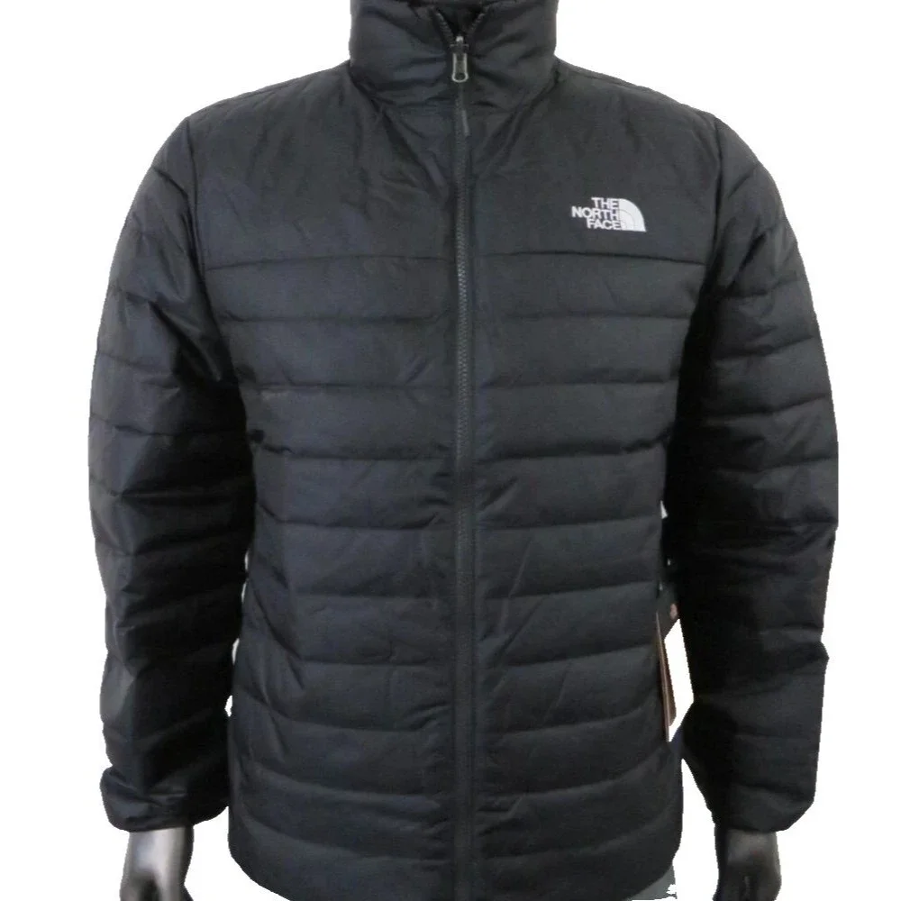THE NORTH FACE MEN'S MINOQUA DOWN ZIP UP JACKET BLACK NWT SZ XXL $200